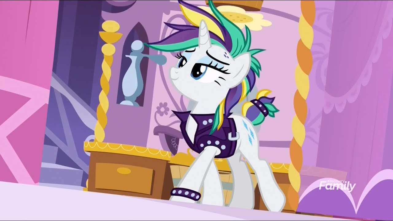 Rarity's new Punk Mane - YouTube