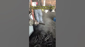 how to make #hexagonalcharcoal #briquettes #charcoal for #bbq #bbqcharcoal #charcoalbriquettemachine