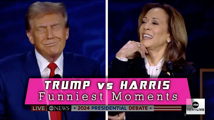Trump vs Harris - FUNNIEST Moments from US Presidential Debate Highlights