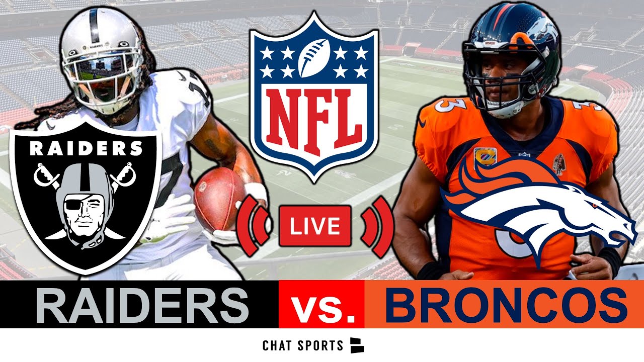 Las Vegas Raiders at Denver Broncos: How to watch, listen and live stream