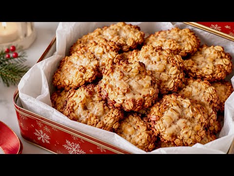Oatmeal Cookies with Apples and Cinnamon: Easy, No Flour, No Butter