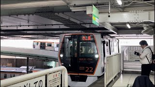 ニューシャトル2020系 22編成 内宿行き 入線シーン@大宮駅