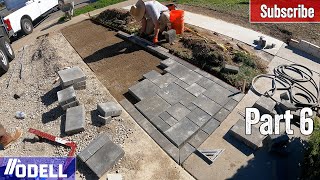 Paver Driveway Addition Install! DIY | Huge Backyard Remodel part 6!