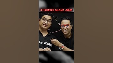 3 HACKERS IN ONE LOBBY ☠️🎀#physicswallah #jee2026 #shorts #study #viral #pw #motivation