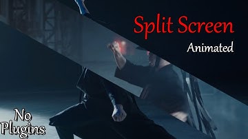 Animated Split Screen Transition in Filmora X