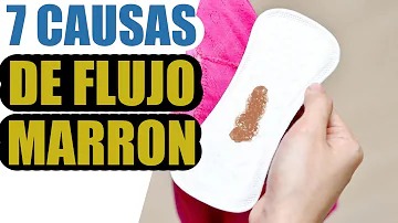 ¿El último día de la regla es marrón?