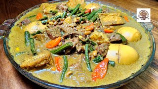 BRONGKOS DAGING SAPI KHAS YOGYAKARTA, CAMPUR TELUR, DAN TAHU. NIKMAT…