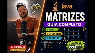 Matrizes em Java: Aprenda Arrays Multidimensionais, Declaração e Percorrimento com For Aninhado