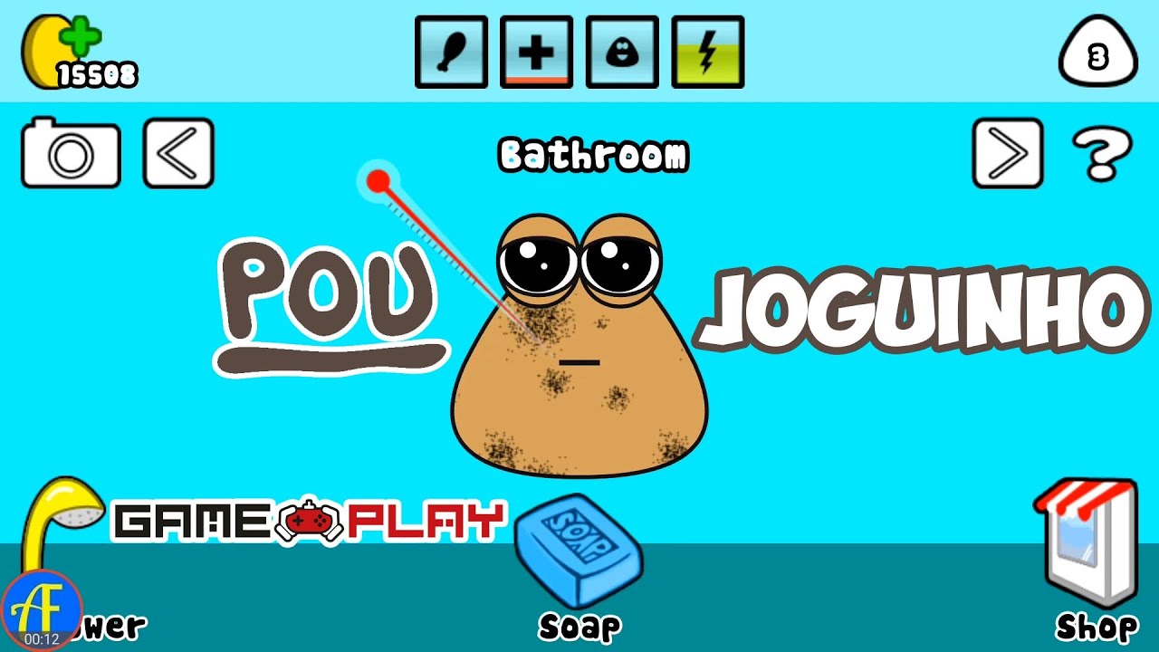 Jogo Do Pou  Joguinho Do Pou #Pou #situbondogaming #situbondo level 1000  semoga 