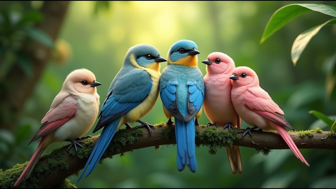 Relaxing Rainy Day – Birds Chirping and Calm Piano Melodies Relaxing Rainy Day – Birds Chirping and Calm Piano Melodies