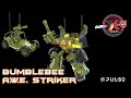 Transformers Collaborative: G.I. Joe Mash-Up, Bumblebee A.W.E. Striker &amp; Lonzo “Stalker” Wilkinson