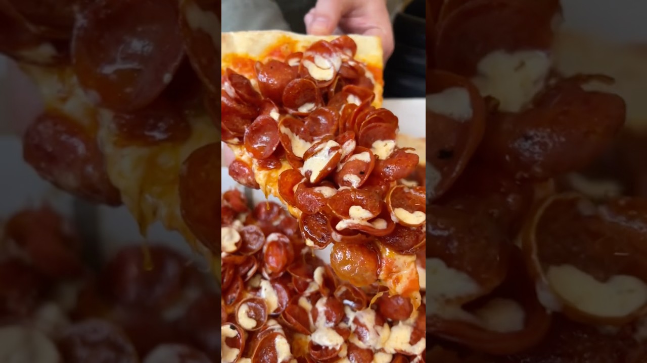 The perfect amount of pepperoni on a pizza! SWINE FIGHTER PIZZA from Tony Boloney’s NJ! #DEVOURPOWER