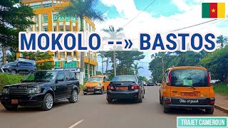 (Yaoundé - Cameroun) De Mvog-Betsi à Nlongkak par Mokolo, Tsinga et Bastos - Trajet Cameroun