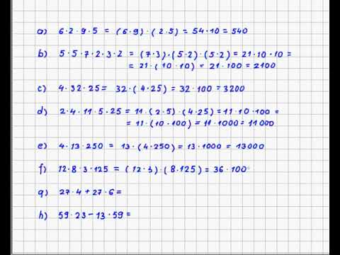 Video: Kako Riješiti Primjere Množenja