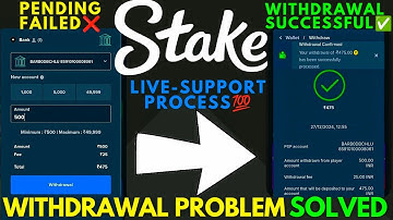 Stake withdrawal Successful but not Received in Bank Account I stake withdrawal problem india lmoney