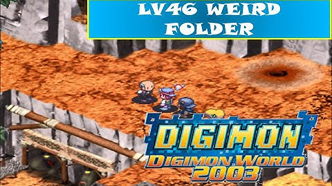 Digimon World 2003 Card Battle - LV46 Weird Folder