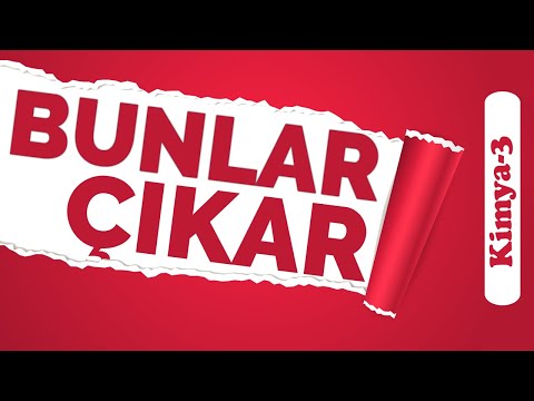 Bunlar Çıkar - Kimya 3 - Bölüm 1