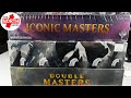 Good and bad double masters vs iconic masters box opening with pricing