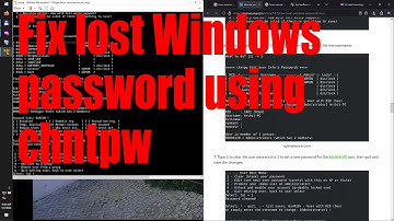 Fix lost Windows password using chntpw tutorial for beginners - May 2024 - 30b2d028