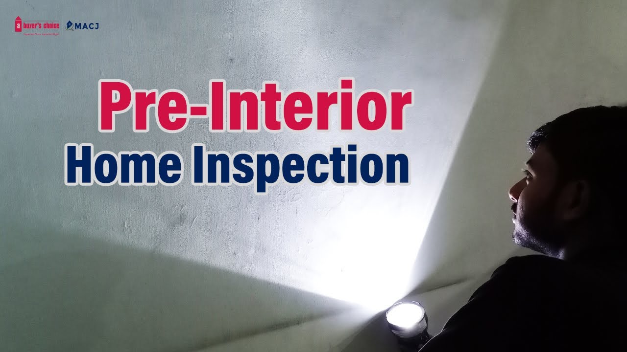 Learn why Home inspection is needed before interior work - YouTube