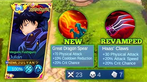 THANKS MOONTON FOR THIS NEW AND REVAMPED ITEM!! (julian best build 2023)