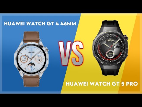 Video Huawei Watch GT 4 46mm vs Huawei Watch GT 5 Pro Comparison