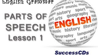 Parts of Speech - English Grammar Lesson