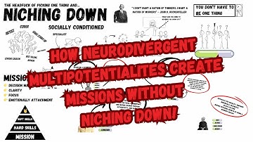 How Neurodivergent Multipotentialites Create Their Mission Without Niching Down!