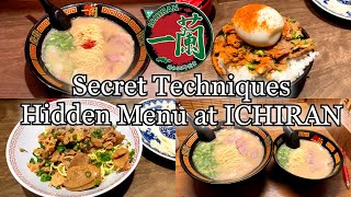 【ICHIRAN】5 Secret Techniques & 4 Hidden Menu at the world's most famous Tonkotsu ramen chain