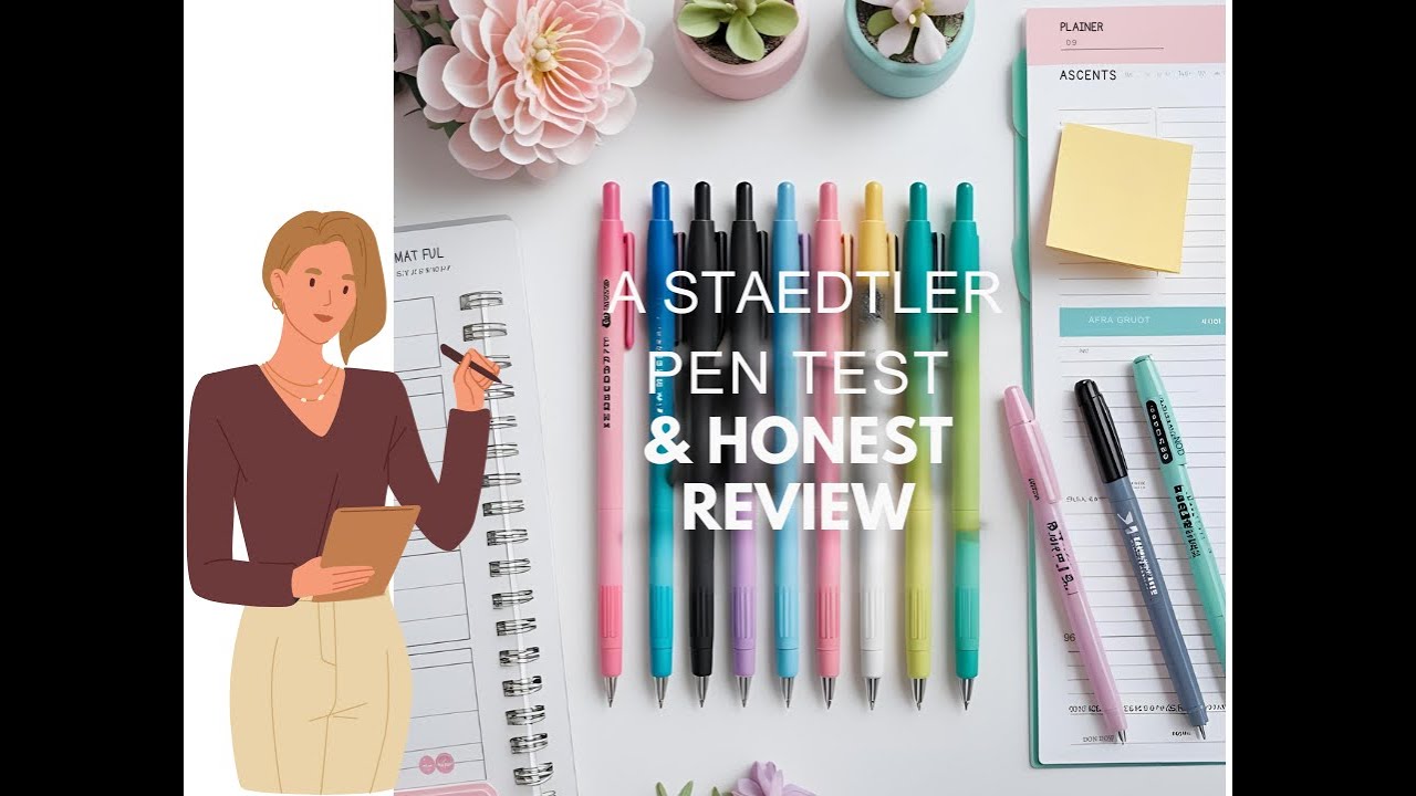 I GOT MORE PENS!! A Staedtler Pen Test | Honest First Impressions You NEED to See | Real Reactions| 