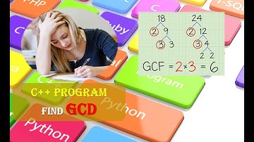 C++ Program to Find GCD
