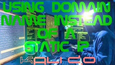 Using Domain Name Instead Of A Static IP For MSF Kali Linux