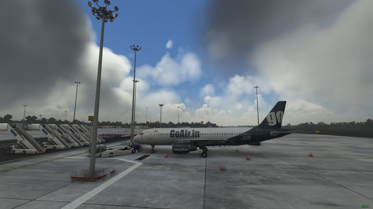 Cochin To Mumbai GO AIR | Fenix A320Ceo | Flight Simulator 2020 | Real Ops.