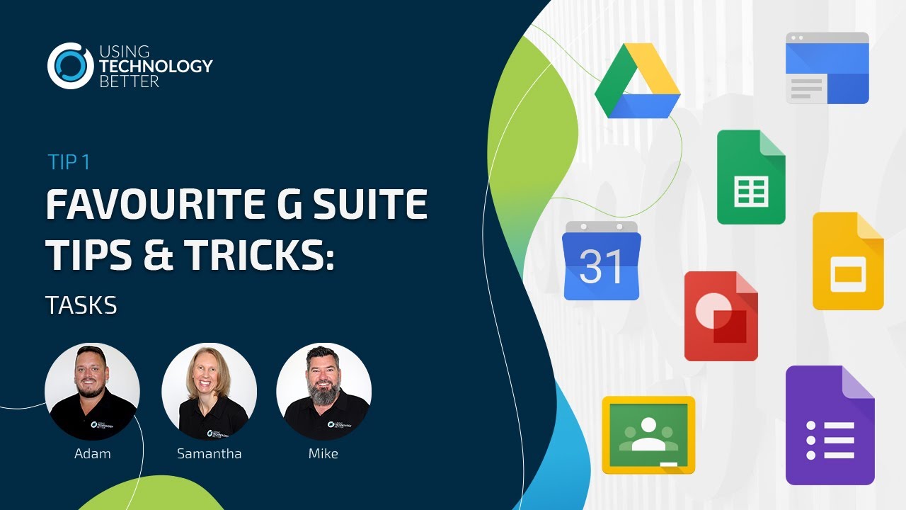 Favourite G Suite Tips & Tricks 1: Tasks - YouTube