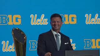 UCLA Bruins head coach Bob Chesney at 2026 Big Ten Media Days