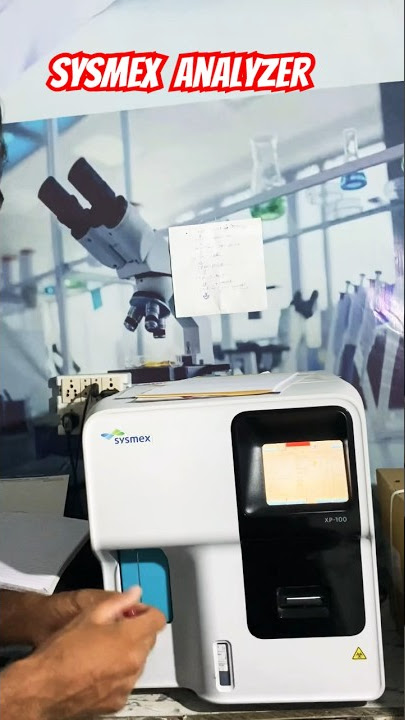 Sysmex hemato analyzer 🩸🥼|minivlog |#medicalcollege #medicalstudent #lab #bmlt #neet #doctor #yt