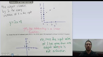 Algebra 4.2/4.3: Patterns and Linear/Nonlinear Functions
