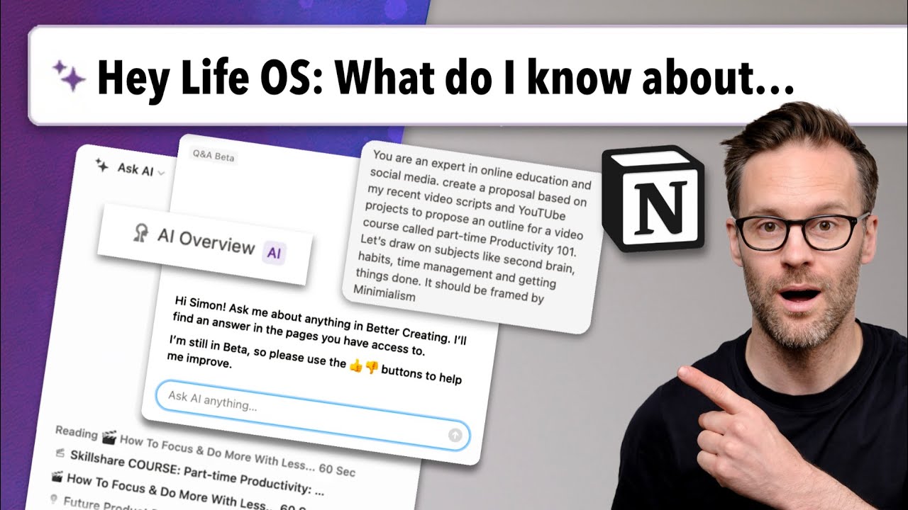 Outline Video Notion AI Productivity: I was NOT Using Notion Right!