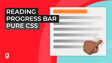 Pure CSS Reading Progress Bar