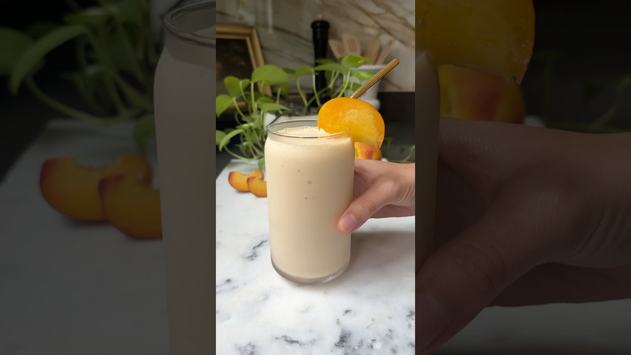 Peach Yogurt Smoothie