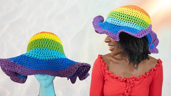 Learn to Crochet a Stylish Sun Hat!