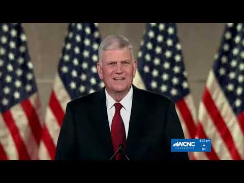 Franklin Graham delivers opening prayer on the final night of the RNC