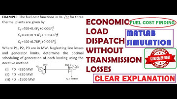 ECONOMIC LOAD DISPATCH