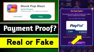 Block Pop Blast Payment Proof? || Block Pop Blast app real or fake | Block Pop Blast App screenshot 5