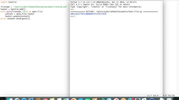 How to generate the MD5 checksum of a file using python