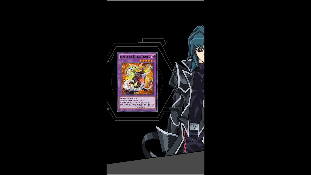 Yugioh Duel Links Does Zane Have A Line With Chimeratech Rampage Dragon Youtube