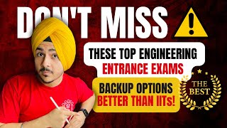Don't Miss these Top Engineering Entrance Exam Alternatives to JEE 2023! ❌❌