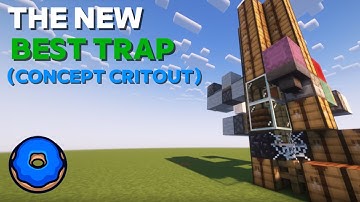 The New BEST Trap in Minecraft | Best Trap for Donut SMP