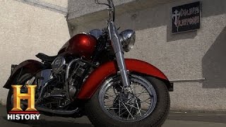 Counting Cars: Bill's Perfect Pinstriped Motorcycle | History screenshot 5