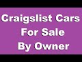 Craigslist Cars For Sale